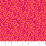 Heather Bailey Wild Abandon Passing Fancy Flame Red Fabric