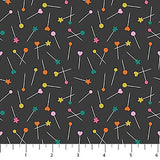 Bits and Bobs Pins Fabric by Sarah Hearts