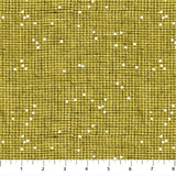 Bits and Bobs Check Chartreuse Fabric by Sarah Hearts