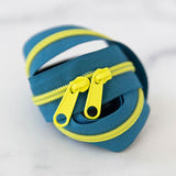 30" Colored Zipper - Zap Blue
