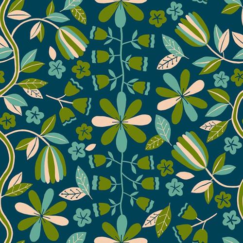 Corsage Wide Back 108" Galaxy Fabric by Ruby Star Society