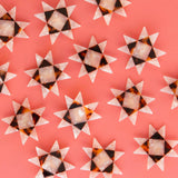 Sawtooth Star Hair Clip - Quilt Hair Accessories by Sarah Hearts