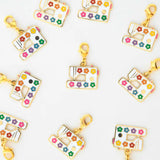 Sarah Hearts Sewing Machine Removable Zipper Charm