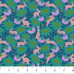 Mosaic Menagerie | Chase Jade | Fabric by Anna Maria