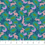 Mosaic Menagerie | Chase Jade | Fabric by Anna Maria