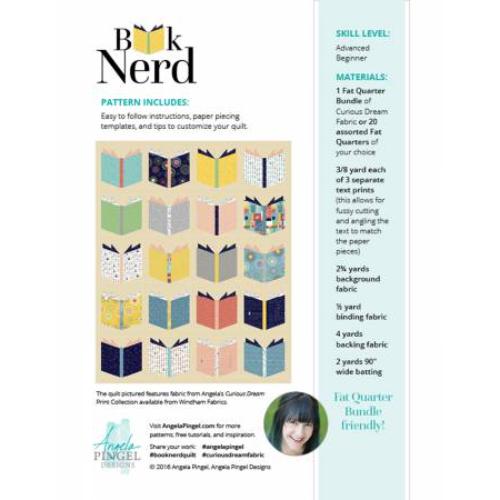 Angela Pingel Book Nerd Quilt Pattern