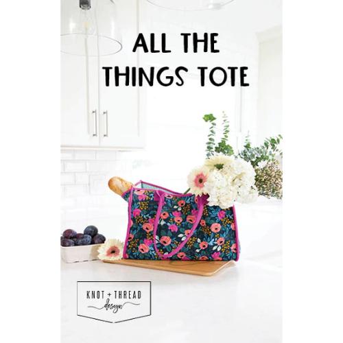 All the Things Tote Pattern by Knot and Thread