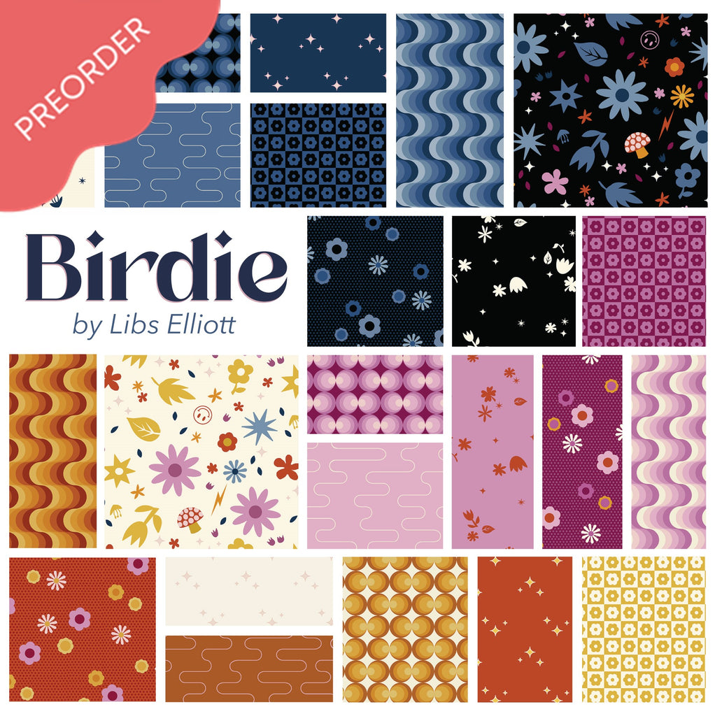  Libs Elliott Birdie Fabric Bundle 24 Prints