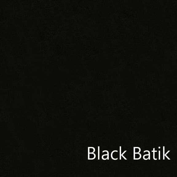 All Iowa Shop Hop Bodacious Black Batik Fabric