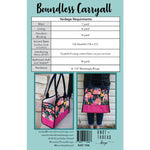 Boundless Carryall Bag Pattern by Knot and Thread
