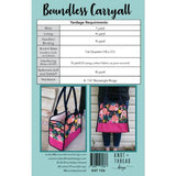 Boundless Carryall Bag Pattern by Knot and Thread