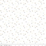 Riley Blake Hush Hush Quilty Stars Cream Fabric