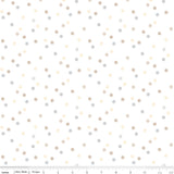 Riley Blake Hush Hush Quilty Stars Cream Fabric