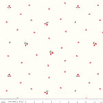 Riley Blake Hush Hush Bitty Berries Cream Fabric