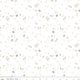 Riley Blake Hush Hush Foraging White Fabric