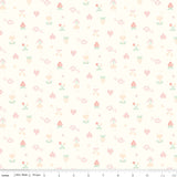 Riley Blake Hush Hush Summer Love Cream Fabric