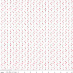 Riley Blake Hush Hush Tiny Tulips White Fabric