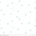 Riley Blake Hush Hush Wish Upon a Star White Fabric