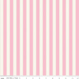 PREORDER Strawberry Shortcake Stripes Pink Fabric by Riley Blake