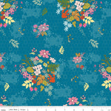 PREORDER Ashmere Main Blue Fabric by Minki Kim