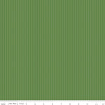 Riley Blake Stripes 1/8" Tonal Clover Green Fabric