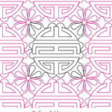 Asian Circle Pantograph - Dense