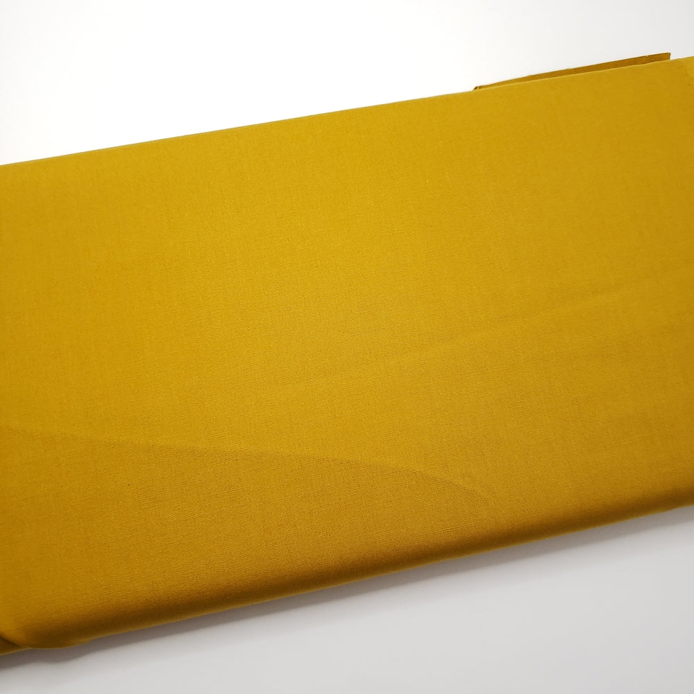 Century Solids Brass Yellow Fabric