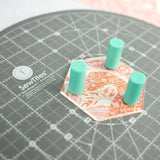Sew Magnetic 11" Rotating Self-Healing Cutting Mat + 6 Boosters