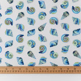 Tula Pink Floral Reef Lil' Shelly Vinyl Half Yard Cut