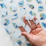 Tula Pink Floral Reef Lil' Shelly Vinyl Half Yard Cut