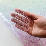 Tula Pink Floral Reef Making Waves Vinyl Half Yard Cut