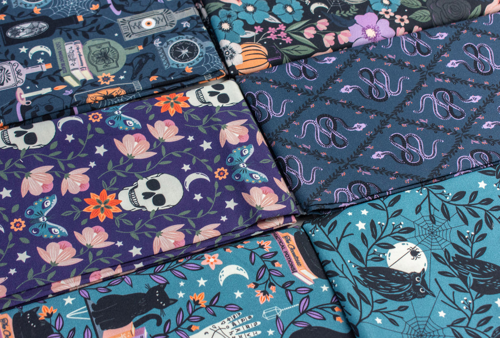 Sally Mountain Spellbound Fabric Bundle 6 Prints