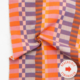 Fine and Dandy Broken Stripes in Plenty Woven Fabric by Fableism