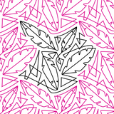 Feathers and Triangles Pantograph