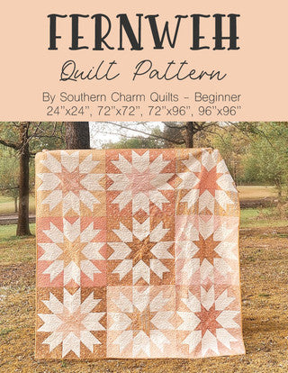 Fernweh Quilt Patten by Southern Charm Quilts