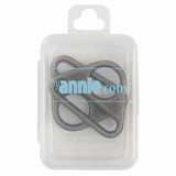 ByAnnie Triangle Ring Flat 1.5" Antique Brass Hardware Set of 2