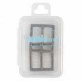 ByAnnie Slider Widemouth Flat 1" Antique Brass Hardware Set of 2