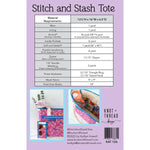 Stitch and Stash Pattern by Knot and Thread
