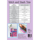 Stitch and Stash Pattern by Knot and Thread