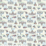 All Iowa Shop Hop 2026 Landmarks Ivory Fabric