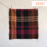 Lumiere Wide House Dress in Mahogany Woven Fabric