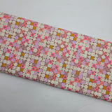 Lofi Linens Blocked Lilac Fabric by Ruby Star Society