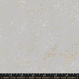 Speckled Metallic Dove Fabric by Ruby Star Society