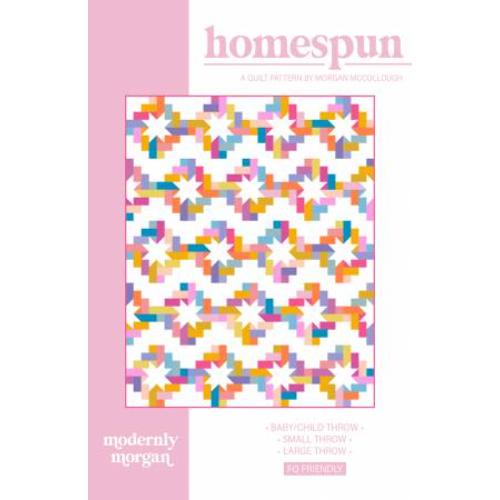 Homespun Quilt Pattern by Modernly Morgan