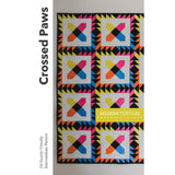Crossed Paws Quilt Pattern by Modern Textiles