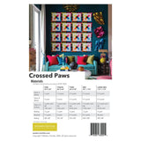 Crossed Paws Quilt Pattern by Modern Textiles