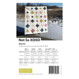 Not So XOXO Quilt Pattern by Modern Textiles