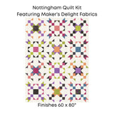 Nottingham Quilt Kit with Maker's Delight Fabrics