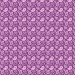 Poppie Cotton Calico Cowgirls Paisley & Poppy Purple Fabric