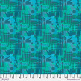 Punc*t Whisper Sardi Blue Fabric by E Bond